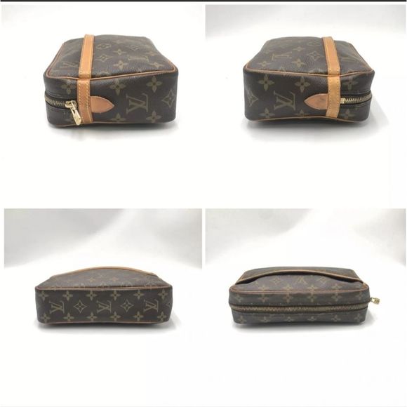 Auth Louis Vuitton Monogram Compiegne 23 M51847 Clutch Bag NS040426 - Picture 3 of 9